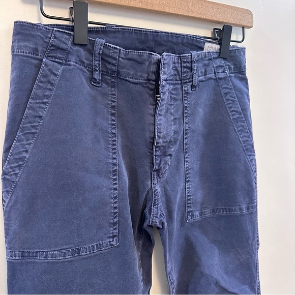 NILI LOTAN blue jogger French Military Pant Dark Navy! - Picture 10 of 14